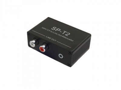 SP-T2定压功放喇叭端转低电平线路输出 100V CV to Line Out Attenuator